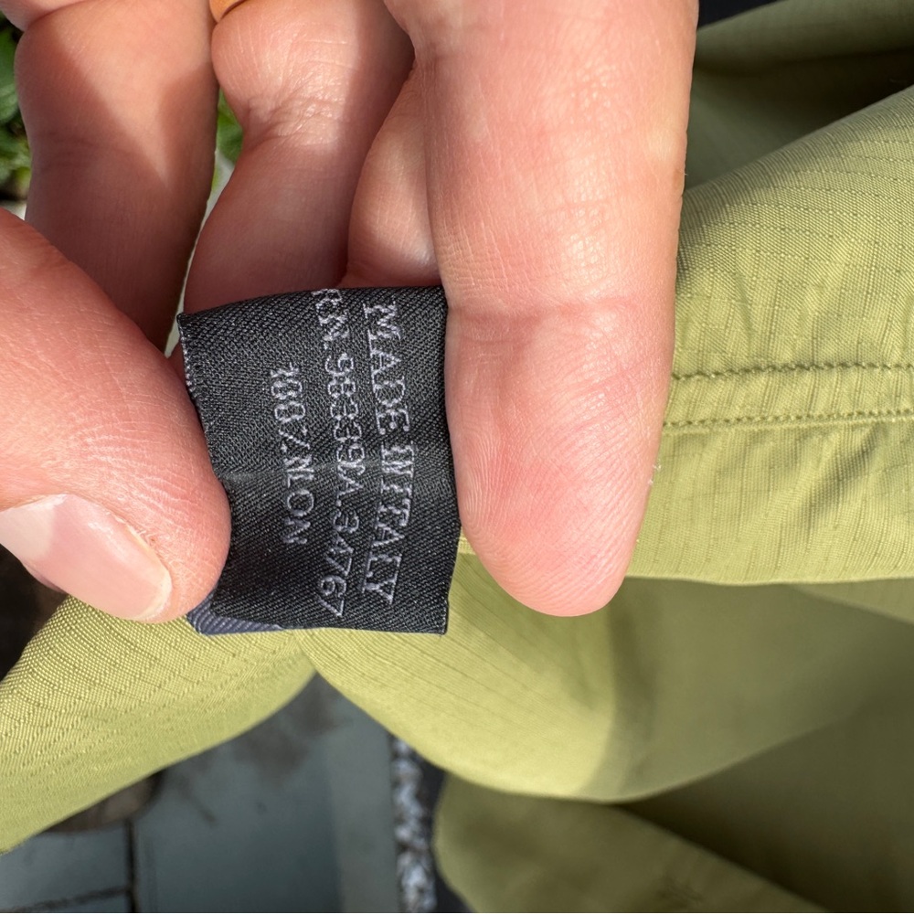 Prada Green Lightweight Shirt Jacket - Picture 4 of 5